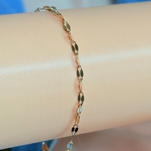 ⚜️❤️‍🔥 Elegant Gold Chain Bracelet